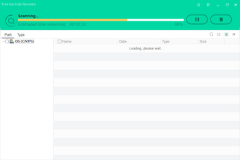 Free Any Data Recovery screenshot 3