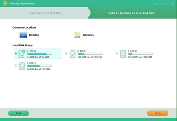 Free Any Data Recovery screenshot 3