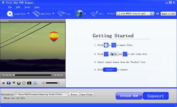 Free Any DVD Ripper screenshot