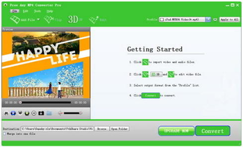 Free Any MP4 Converter Pro screenshot