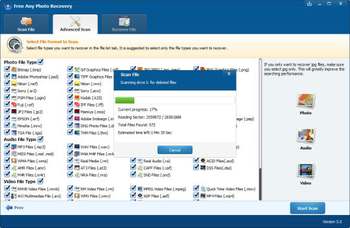 Free Any Photo Recovery screenshot 6