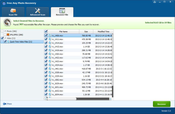 Free Any Photo Recovery screenshot 8