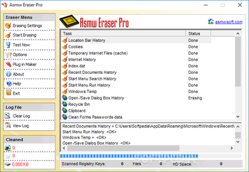Free Asmw Eraser Pro screenshot