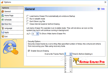 Free Asmw Eraser Pro screenshot 7