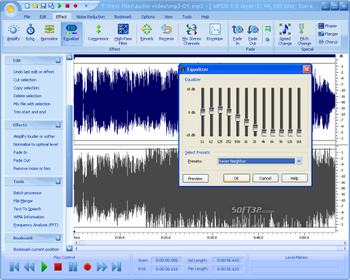 Free Audio Editor 2014 screenshot 4