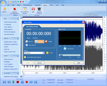 Free Audio Editor 2014 screenshot 5