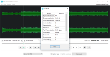 Free Audio Editor screenshot 4