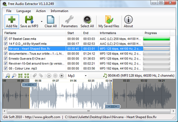 Free Audio Extractor screenshot 2