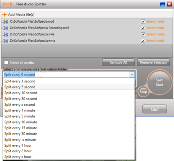 Free Audio Splitter screenshot 2
