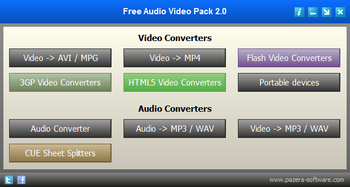 Free Audio Video Pack screenshot