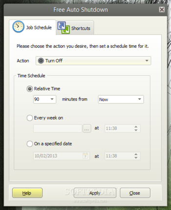 Free Auto Shutdown screenshot