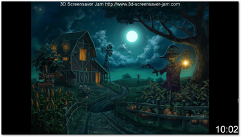 Free Autumn Halloween Screensaver screenshot