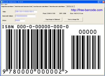 Free Barcode Generator screenshot 10