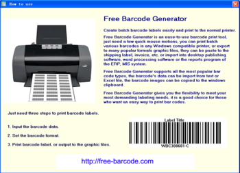 Free Barcode Generator screenshot 12
