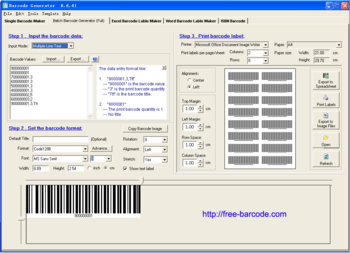 Free Barcode Generator screenshot 3