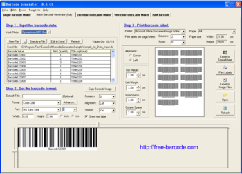 Free Barcode Generator screenshot 6
