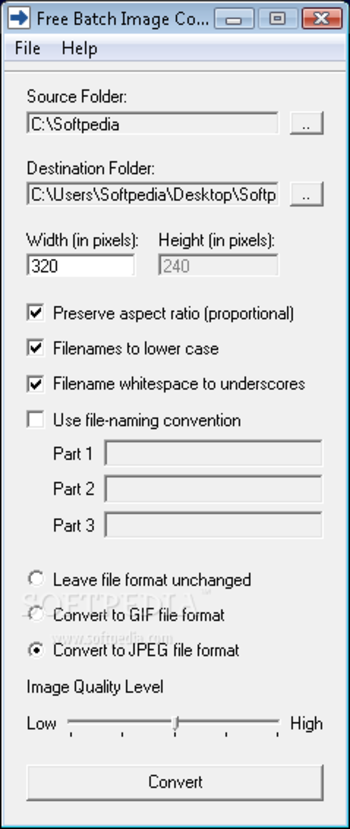 Free Batch Image Converter screenshot