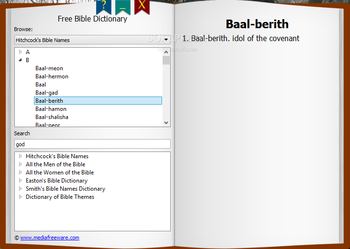Free Bible Dictionary screenshot