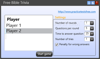 Free Bible Trivia screenshot