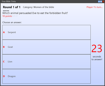 Free Bible Trivia screenshot 3