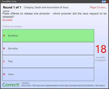 Free Bible Trivia screenshot 4