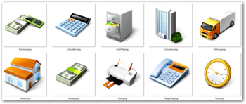 Free Business Desktop Icons screenshot