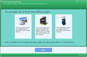 Free Camera Photo Recovery screenshot