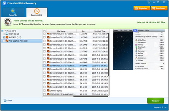 Free Card Data Recovery screenshot 3