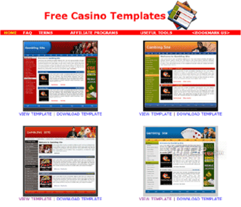 Free Casino Templates screenshot 3