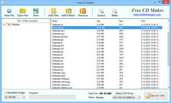 Free CD Maker screenshot