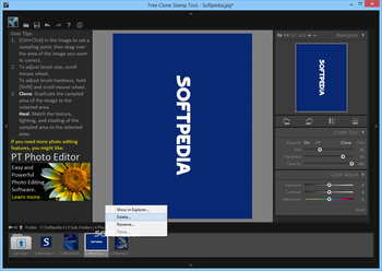 Free Clone Stamp Tool screenshot