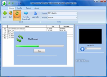 Free Convert All Music Audio Converter screenshot 3