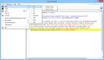 Free CSS Editor screenshot 2
