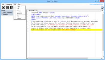 Free CSS Editor screenshot 3