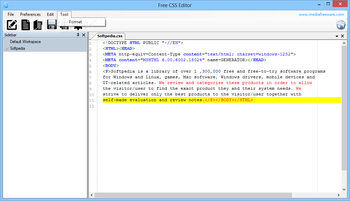 Free CSS Editor screenshot 4