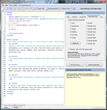 Free CSS Toolbox screenshot 4