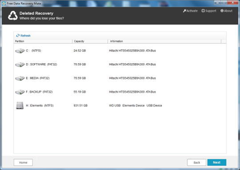 Free Data Recovery Mate screenshot 4