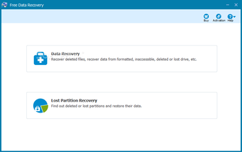 Free Data Recovery screenshot