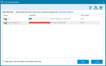 Free Data Recovery screenshot 2