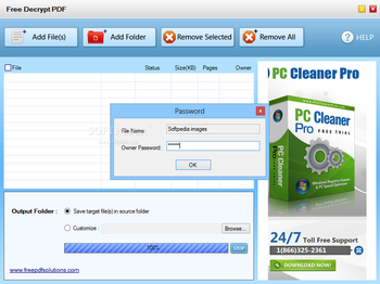 Free Decrypt PDF screenshot 2