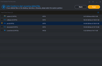 Free Deleted File Recovery screenshot 2