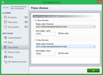 Free Desktop Clock screenshot 4
