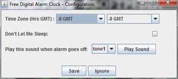Free Digital Alarm Clock screenshot 2