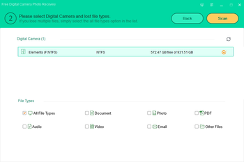 Free Digital Camera Photo Recovery screenshot 2