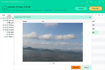Free Digital Camera Photo Recovery screenshot 4