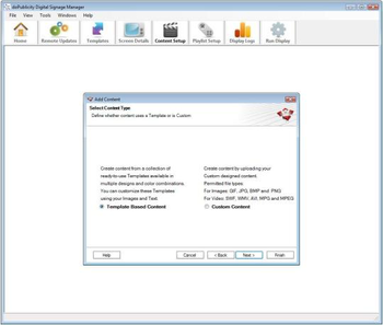 Free Digital Signage Manager Software screenshot 2
