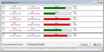 Free Disk Space screenshot