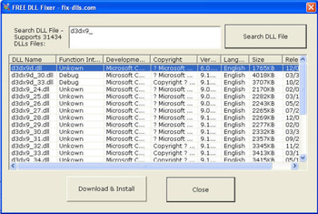 Free DLL Fixer screenshot 2