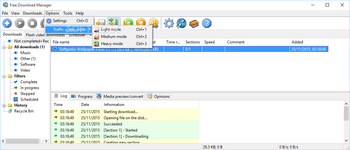 Free Download Manager Lite screenshot 12