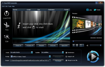 Free DVD Converter screenshot